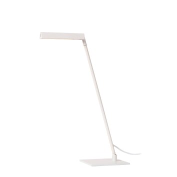 Lucide LAVALE Bordslampa LED Vit, 1-ljuskällor