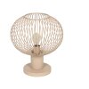 Trio Gila Bordslampa Beige, 1-ljuskällor