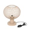 Trio Gila Bordslampa Beige, 1-ljuskällor