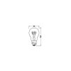 Osram E27 5.9 Watt varmvit 600 Lumen