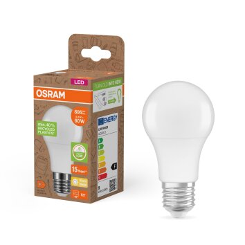 Osram E27 8.5 Watt varmvit 806 Lumen