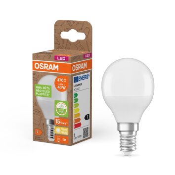 Osram E14 4.9 Watt varmvit 470 Lumen