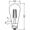 Osram E27 2.2 Watt varmvit 470 Lumen