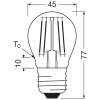 Osram E27 1.2 Watt varmvit 255 Lumen