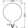 Osram E27 7.3 Watt varmvit dimbar 806 Lumen