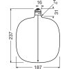 Osram E27 4.8 Watt varmvit dimbar 200 Lumen