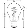 Osram E27 4.6 Watt varmvit dimbar 470 Lumen