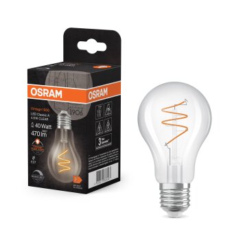 Osram E27 4.6 Watt varmvit dimbar 470 Lumen