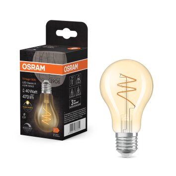 Osram E27 4.9 Watt varmvit dimbar 470 Lumen