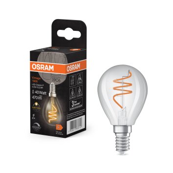 Osram E14 4.6 Watt varmvit dimbar 470 Lumen