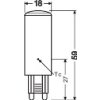 Osram G9 4.9 Watt varmvit 806 Lumen