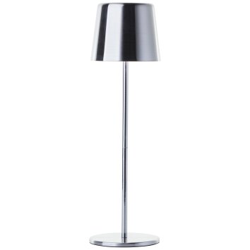 Brilliant Lampor Xaana Bordslampa LED Silver, 1-ljuskällor