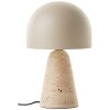 Svamplampa  Brilliant Lampor Nalam Bordslampa Beige, 1-ljuskällor