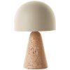 Svamplampa  Brilliant Lampor Nalam Bordslampa Beige, 1-ljuskällor