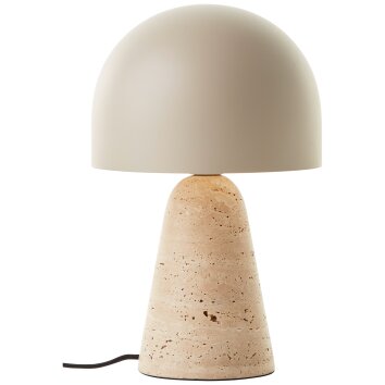 Svamplampa  Brilliant Lampor Nalam Bordslampa Beige, 1-ljuskällor