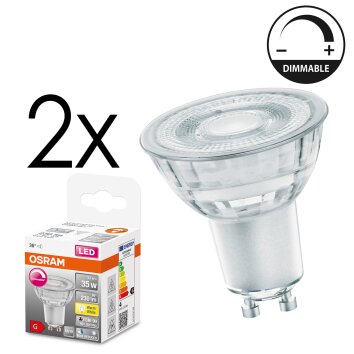 GU10 LED 3.7 Watt varmvit dimbar 230 Lumen