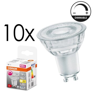 GU10 LED 3.7 Watt varmvit dimbar 230 Lumen