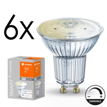 GU10 LED 5 Watt varmvit dimbar 350 Lumen