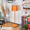 Belece Bordslampa utomhus, Bordslampa LED Orange, 1-ljuskällor