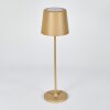 Belece Bordslampa utomhus, Bordslampa LED Beige, 1-ljuskällor