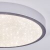 Ciron Taklampa LED Silver, 1-ljuskällor, Fjärrkontroll