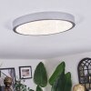 Ciron Taklampa LED Silver, 1-ljuskällor, Fjärrkontroll