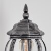 Lentua vägglampa utomhus, Vägglampa Svart, Silver, 1-ljuskällor, Rörelsedetektor