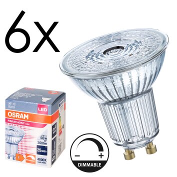 Osram GU10 LED 4.5 Watt neutralvit dimbar 350 Lumen