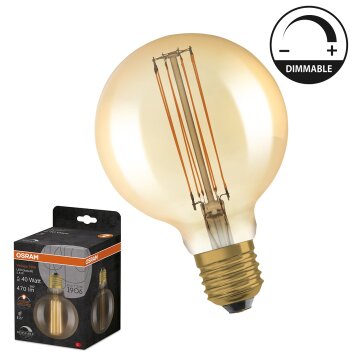 Osram E27 5.8 Watt varmvit dimbar 470 Lumen