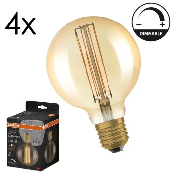 Osram E27 5.8 Watt varmvit dimbar 470 Lumen