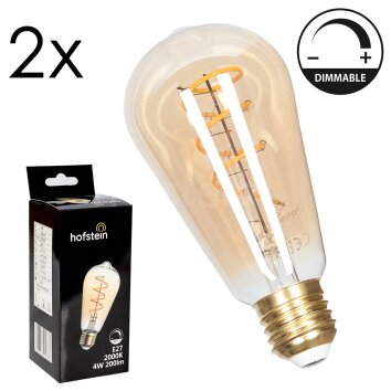 E27 LED 4 Watt varmvit dimbar 200 Lumen