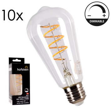 E27 LED 6 Watt varmvit dimbar 350 Lumen