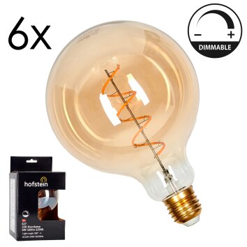 E27 LED 6 Watt varmvit dimbar 320 Lumen