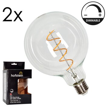 E27 LED 6 Watt varmvit dimbar 350 Lumen