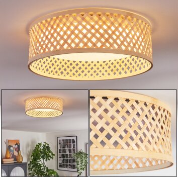 Barroco Taklampa LED Naturfärger, Vit, 1-ljuskällor