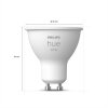 Philips Lampor GU10 LED 5.2 Watt varmvit dimbar 400 Lumen