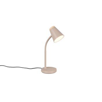 Reality Pongo Bordslampa LED Beige, 1-ljuskällor