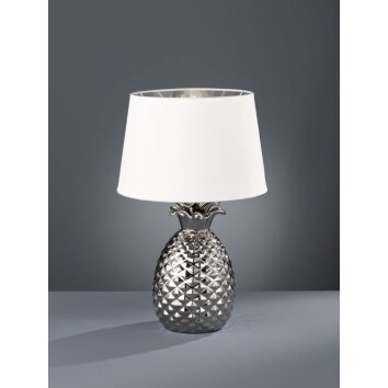 Reality PINEAPPLE Bordslampa Silver, 1-ljuskällor