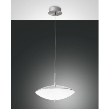 Fabas Luce Spiny Pendelbelysning LED Nickel matt, 1-ljuskällor