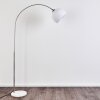 Tipitapa Golvlampa, Läslampa Nickel matt, 1-ljuskällor