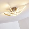 Aranu Taklampa LED Nickel matt, 4-ljuskällor