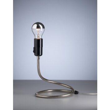 Tecnolumen Lightworm Bordslampa Nickel matt, 1-ljuskällor