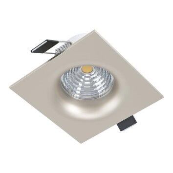 Eglo SALICETO Infälld lampa LED Nickel matt, 1-ljuskällor