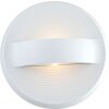 Globo ELARA Utomhusbelysning, Vägglampa LED Vit, 1-ljuskällor