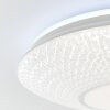 Brilliant Lucian Taklampa LED Vit, 1-ljuskällor, Fjärrkontroll, Färgväxlare