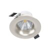 Eglo SALICETO Infälld lampa LED Nickel matt, 1-ljuskällor