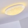 Brighton Taklampa LED Vit, 1-ljuskällor, Fjärrkontroll, Färgväxlare