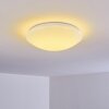 Brighton Taklampa LED Vit, 1-ljuskällor, Fjärrkontroll, Färgväxlare