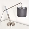 Huemoz Bordslampa Nickel matt, 1-ljuskällor