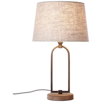 Brilliant Sora Bordslampa Beige, 1-ljuskällor